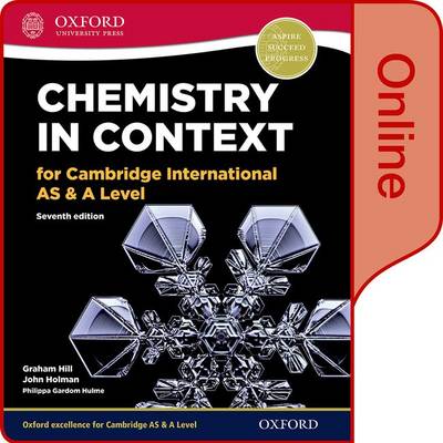 Book cover for Chemistry in Context for Cambridge International AS & A Level Online Student Book