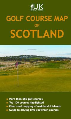 Book cover for Golf Course Map of Scotland