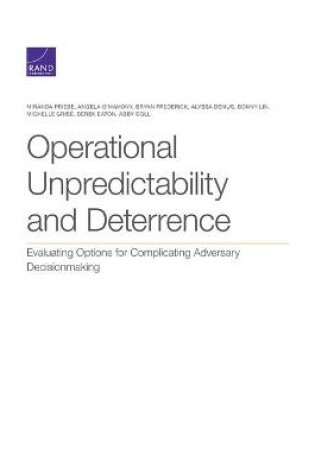 Cover of Operational Unpredictability and Deterrence