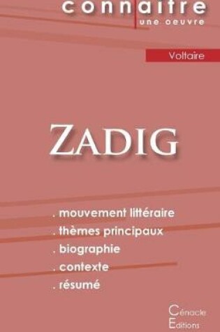 Cover of Fiche de lecture Zadig de Voltaire (Analyse litteraire de reference et resume complet)