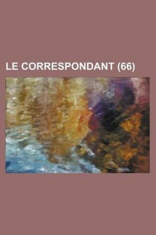 Cover of Le Correspondant (66)