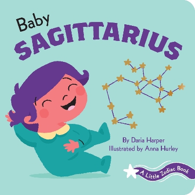 Book cover for A Little Zodiac Book: Baby Sagittarius