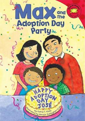 Book cover for Max and the Adoption Day Party