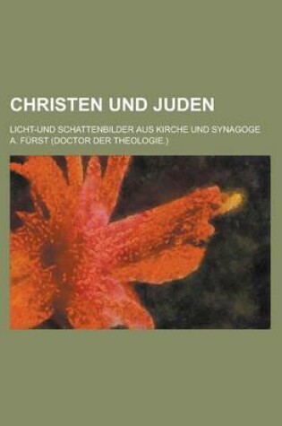 Cover of Christen Und Juden; Licht-Und Schattenbilder Aus Kirche Und Synagoge