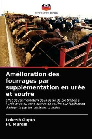 Cover of Amélioration des fourrages par supplémentation en urée et soufre