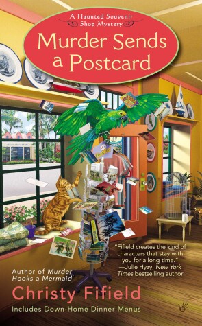 Book cover for Murder Sends a Postcard