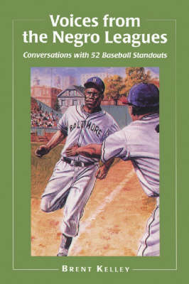 Book cover for Voices from the Negro Leagues