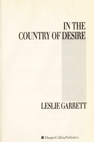 Cover of In the Country of Desire
