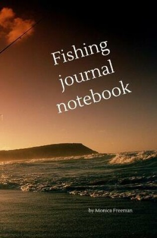 Cover of Fishing journal notebook