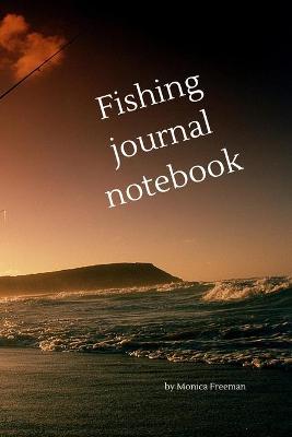 Book cover for Fishing journal notebook