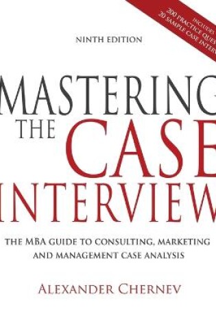 Cover of Mastering the Case Interview, 9th Edition