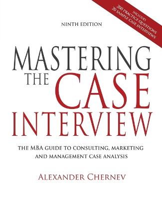 Book cover for Mastering the Case Interview, 9th Edition