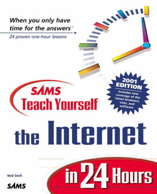 Book cover for Sams Teach Yourself the Internet in 24 Hours, 2001 Edition