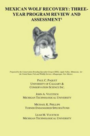 Cover of Mexican Wolf Recovery