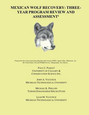 Book cover for Mexican Wolf Recovery