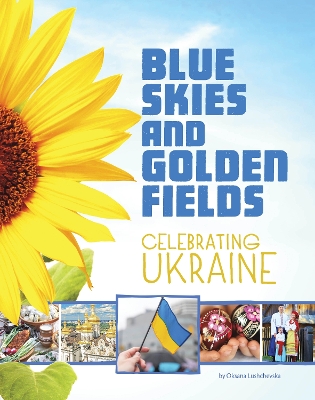Book cover for Blue Skies and Golden Fields - Celebrating Ukraine