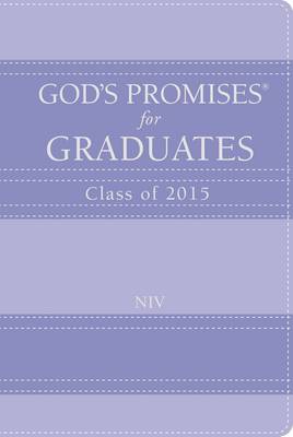 Book cover for God's Promises for Graduates: 2015 - Lavender