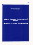 Book cover for College Students Knowledge Beliefs