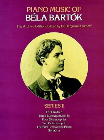 Book cover for Piiano Music of Bela Bartok