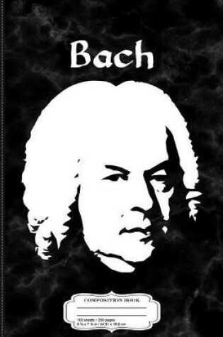 Cover of Vintage Front Bach Composition Notebook