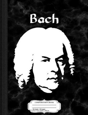 Book cover for Vintage Front Bach Composition Notebook