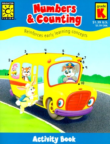 Book cover for Numbers and Counting Activity Book