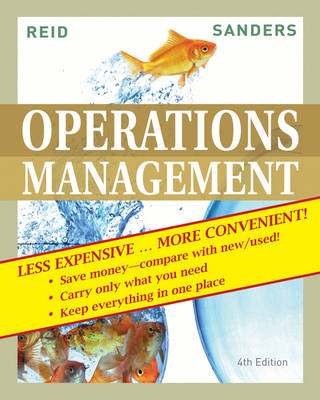 Book cover for Operations Management, Binder Ready Version