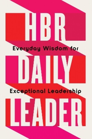 Cover of HBR Daily Leader