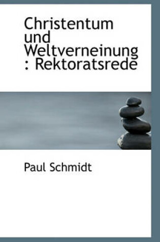 Cover of Christentum Und Weltverneinung