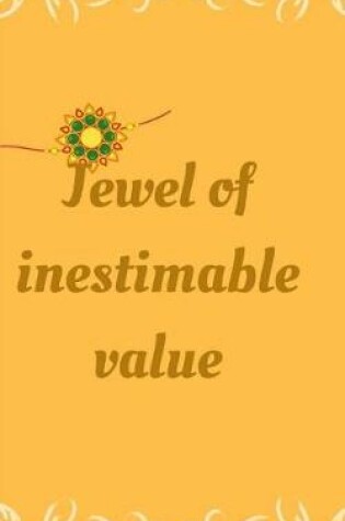 Cover of Jewel of inestimable value
