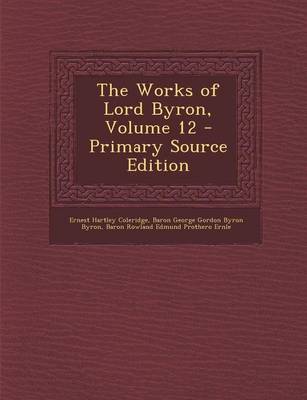 Book cover for Works of Lord Byron, Volume 12