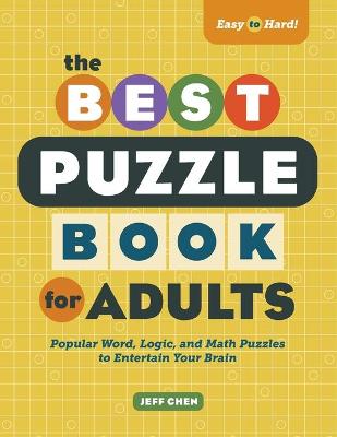 Book cover for The Best Puzzle Book for Adults