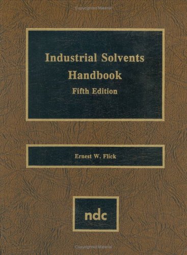 Book cover for Industrial Solvents Handbook, 5th Ed.