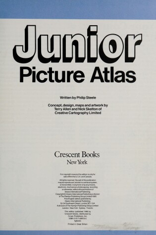 Cover of Junior Picture Atlas *Nr*