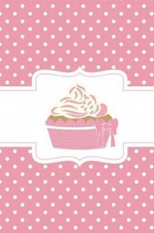 Cover of Pink Polka Dot Cupcake Composition Notebook
