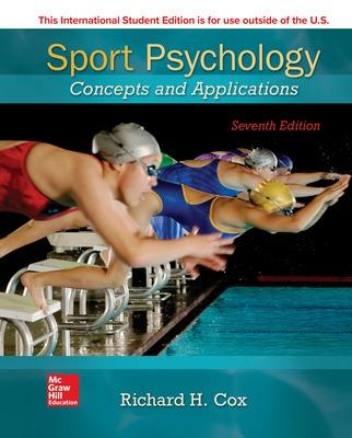 Book cover for ISE SPORT PSYCHOLOGY: CONCEPTS AND APPLICATIONS