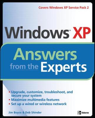 Book cover for Windows XP Answers from the Experts