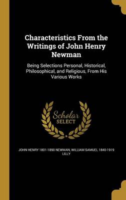 Book cover for Characteristics from the Writings of John Henry Newman