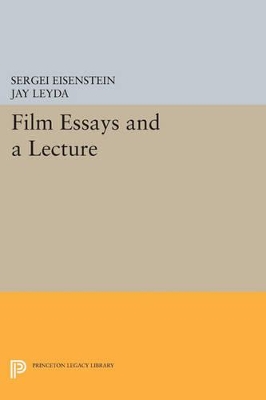 Book cover for Film Essays and a Lecture