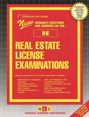 Book cover for Q. & A. ON THE REAL ESTATE LICENSE EXAMINATIONS (RE)