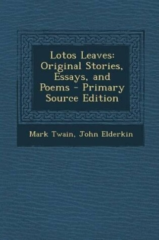 Cover of Lotos Leaves