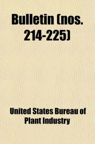 Cover of Bulletin Volume 214-225