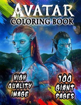 Book cover for Avatar Coloring Book