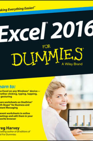 Cover of Excel 2016 For Dummies