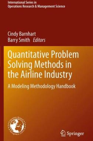 Cover of Quantitative Problem Solving Methods in the Airline Industry