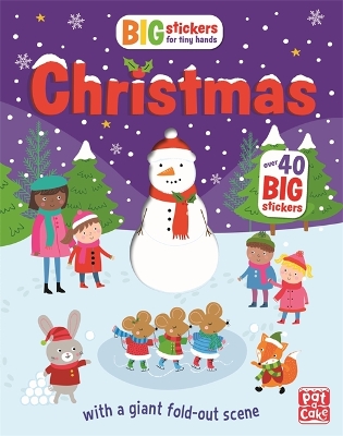 Cover of Big Stickers for Tiny Hands: Christmas