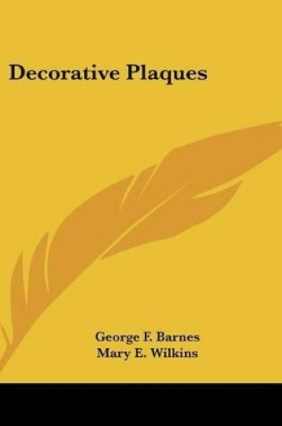 Cover of Decorative Plaques