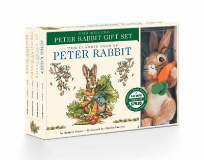 Book cover for The Peter Rabbit Deluxe Plush Gift Set