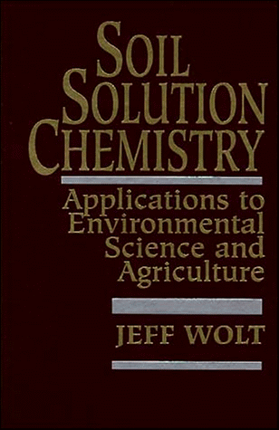 Cover of Soil Solution Chemistry