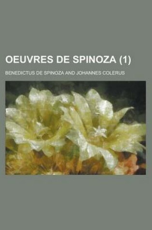 Cover of Oeuvres de Spinoza (1)